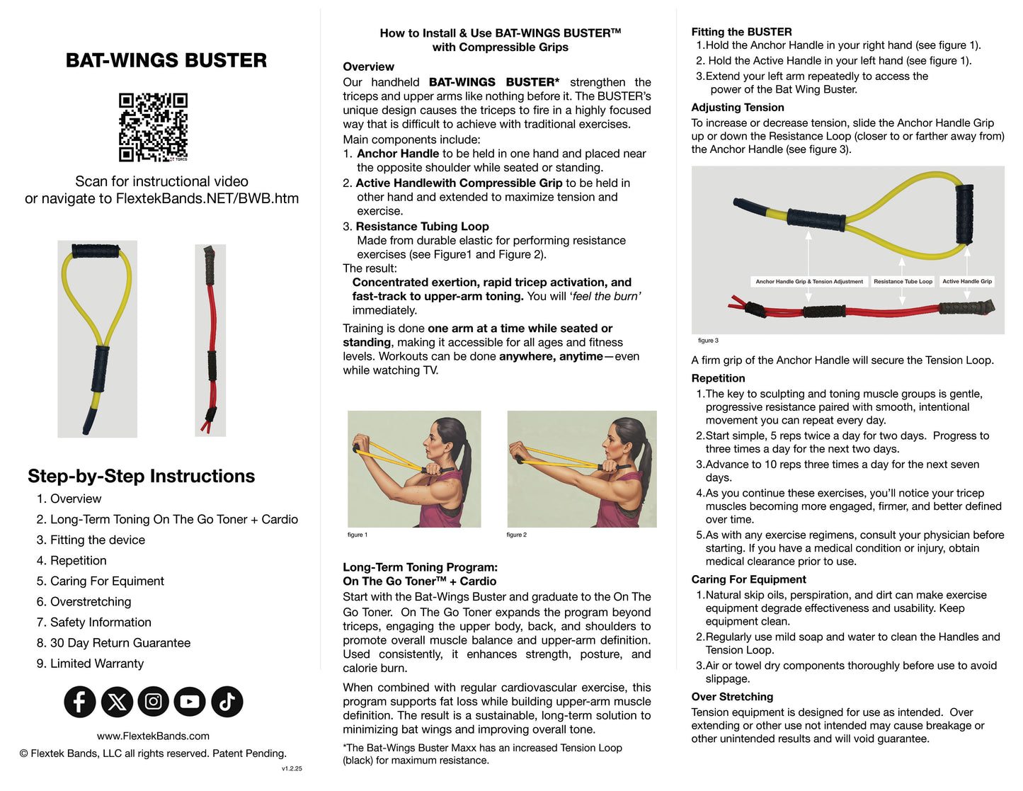Tricep Toner Bat-Wings Buster